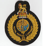 Royal Marine Commando Blazer Badge